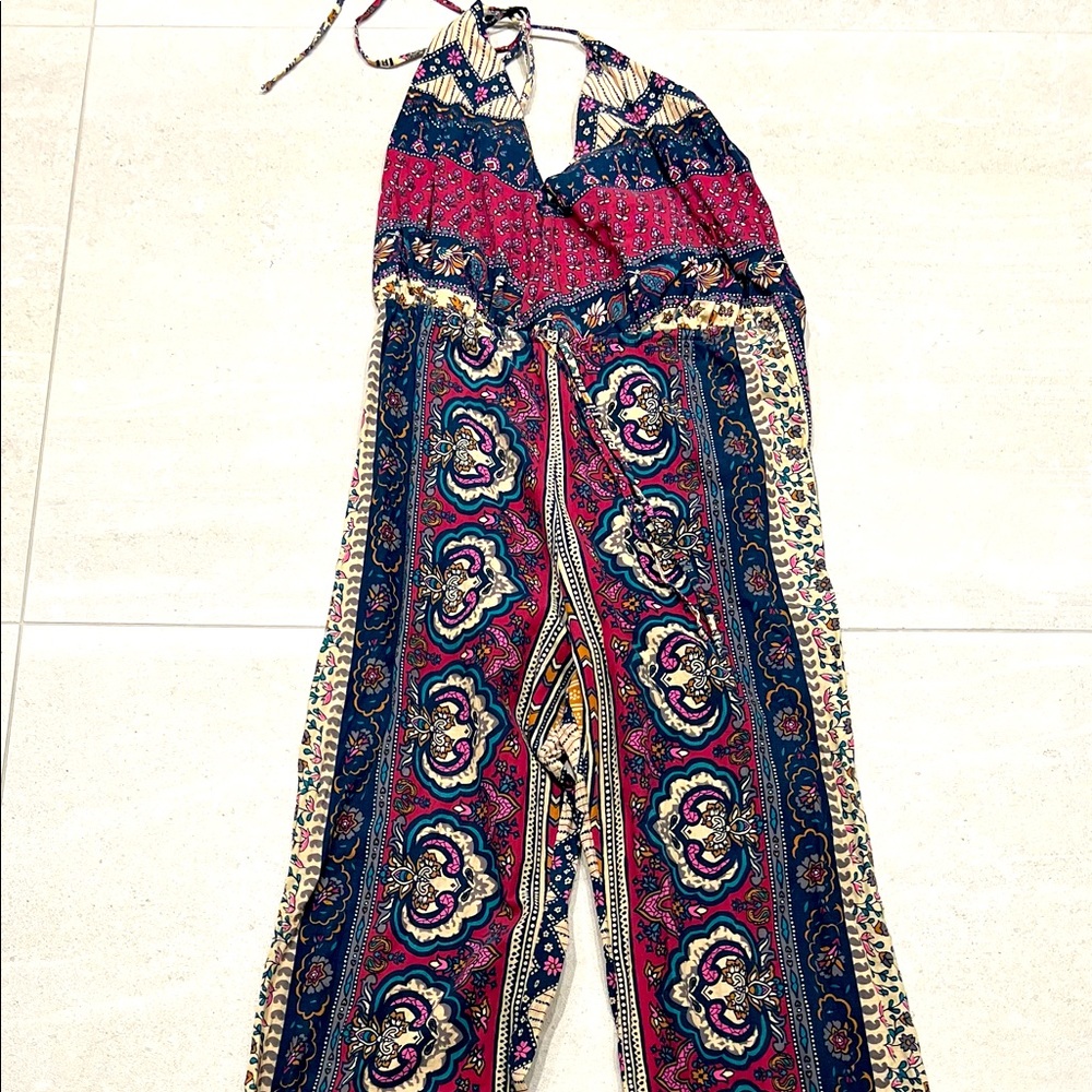 Novella Royale halter jumpsuit